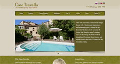 Desktop Screenshot of casatravella.com