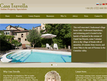 Tablet Screenshot of casatravella.com